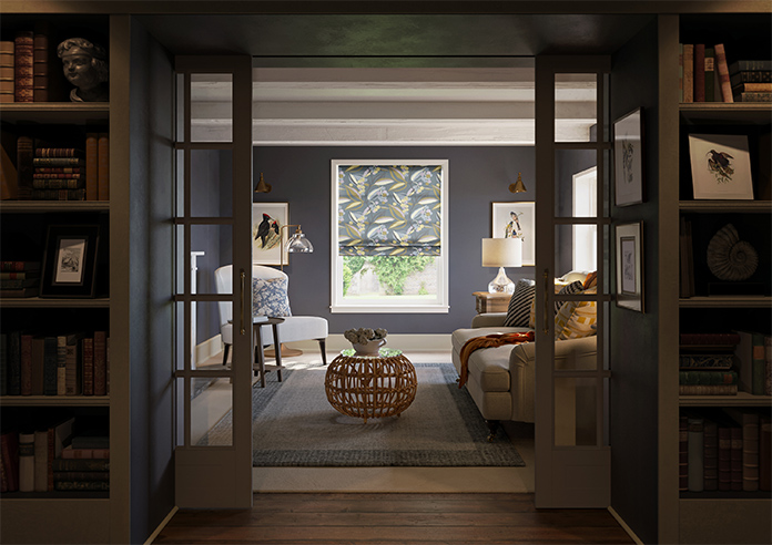 Josie, Petrol - Roman Blind - Image 8